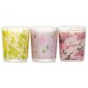 CARROLL & CHAN - 3 Votive Set: Sakura, Jasmine, Rose & Cranberry, Ginger Lily 013939  3pcs